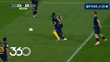 پاس گل شانسی لژیونر استقلالی در اروپا