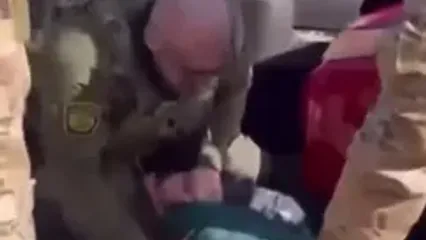 بازداشت خشن در ایلینوی آمریکا