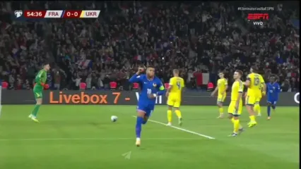 ویدیو: گل اول فرانسه به اوکراین توسط امباپه