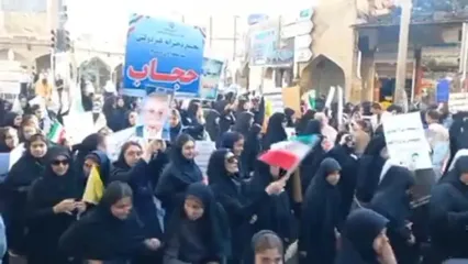 دانش‌آموزان دزفول علیه زورگوهای جهان