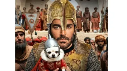 بازیگری محمدرضا گلزار در سریال مختارنامه 2 / سکانس دیدنی جنگ بین مختار و شمر و گروگان‌گیری پاپت ....