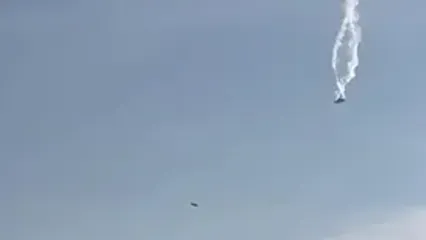 انتشار فیلم سقوط هواپیمای نظامی ترکیه در گرجستان