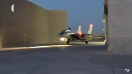 تصاویری دیده نشده از ساقط کردن پهپادهای اسرائیلی توسط جنگنده ایرانی