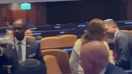 جشن شیاطین در پارلمان اسرائیل!