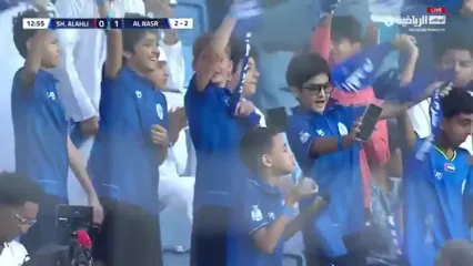 گلزنی مهدی قایدی در بازی امروز النصر مقابل شباب الاهلی