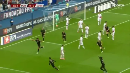 ویدیو: گل اول پرتغال به ارمنستان توسط ویگا