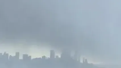 بارش شدید برف بر فراز نیویورک