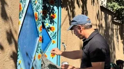 روستای کولیم، رنگی از شادی با هنرمندان سمنان