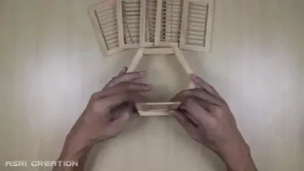 آموزش ساخت یک فانوس منحصربه فرد با چوب بستنی