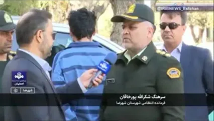 فیلم افشاشده از زورگیری شهرضا / دزد! دزد! گفتن که جان یک شهروند را نجات داد