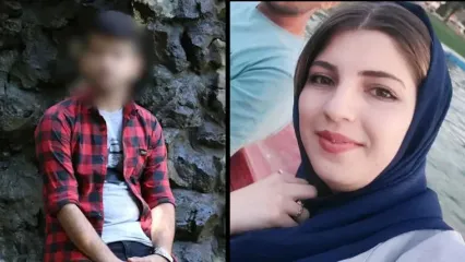 فیلم تشیع پیکر زن باردار که توسط شوهرش به قتل رسید / حکم قصاص صادر شد + گفتگو با مادر داغدیده و عکس زهرا یوسفوند و قاتل