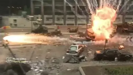 رکورد گینس برای بیشترین تعداد خودروی تخریب شده در یک فیلم! پشت صحنه