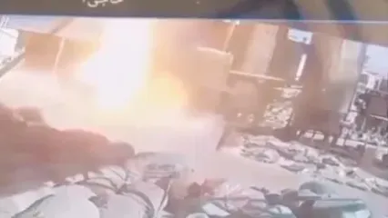 فیلم لحظه انفجار شرکت پالایش نفت ایوانکی