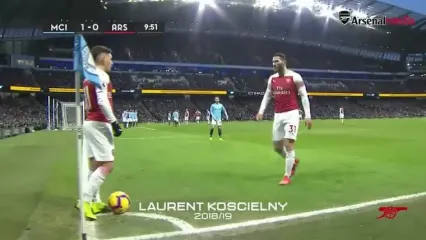 ویدیو: گلچینی از گل‌های دیدنی آرسنال مقابل منچسترسیتی