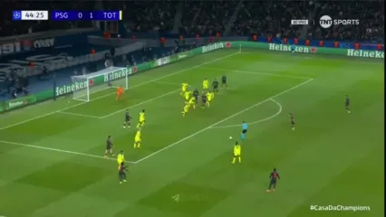 ویدیو: گل اول پاری سن ژرمن به تاتنهام توسط ویتینیا