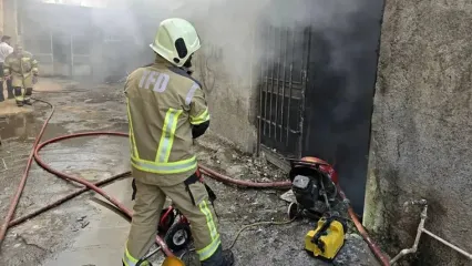 آتش سوزی مرگبار در کارگاه رنگرزی در شهرک گلریز اتوبان آزادگان