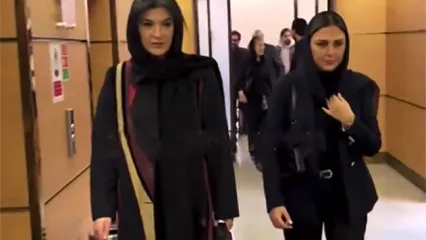 هدی زین‌الدین و ریما رامین‌فر در اختتامیه جشنواره فیلم شهر