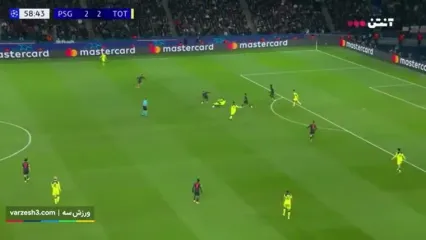 خلاصه بازی پاری سن ژرمن 5 - تاتنهام 3