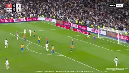 ویدیو: گل سوم رئال مادرید به والنسیا توسط بلینگام
