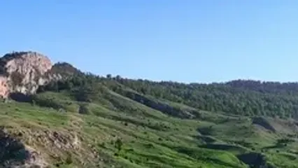 فیلم مناظر سرسبز جنگل رامیان و قلعه تاریخی میران