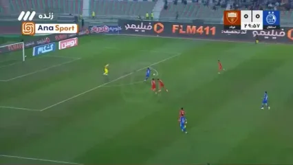 گل اول استقلال به فولاد خوزستان توسط سحرخیزان