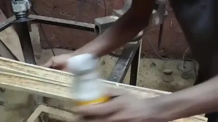 مراحل تماشایی ساخت شمشیر کاتای سامورایی ها با فنر قدیمی در سریلانکا