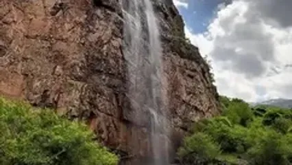 فیلم طبیعت تماشایی آبشار نازک رو در مازندران