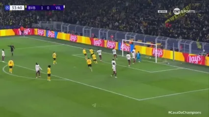 ویدیو: گل دوم دورتموند به ویارئال توسط گیراسی