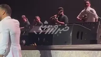 سروش رفیعی در کنسرت محسن یگانه سوژه رسانه‌های ورزشی شد