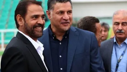 تمسخر برند علی دایی توسط فیروز کریمی