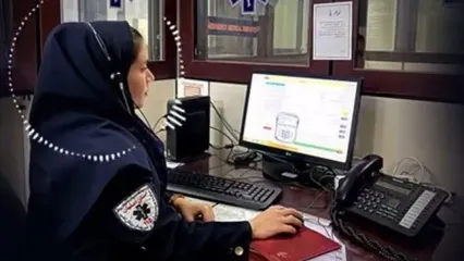 لحظات نجات جان یک مادر از پشت خط تلفن