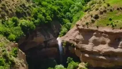 فیلم آبشار سیل ماهی الیگودرز