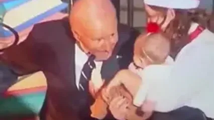 فیلم دیده نشده از بایدن در جشن هالووین کاخ سفید