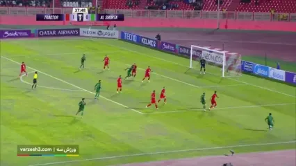 خلاصه بازی تراکتور 1 - الشرطه 0