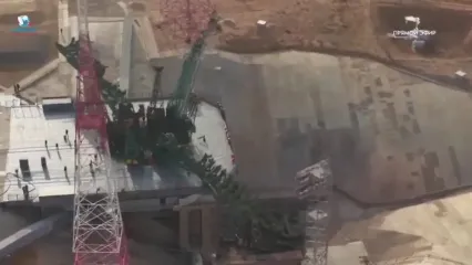 آسیب دیدن سکوی پرتاب بایکونور پس از پرتاب فضاپیمای سایوز