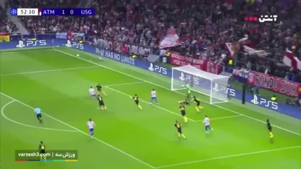 خلاصه بازی اتلتیکومادرید 3 - سن ژیلوا 1