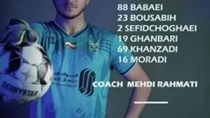 اعلام ترکیب دو تیم ذوب آهن و خیبر