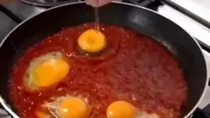 فیلم آموزش املت قهوه خانه‌ای