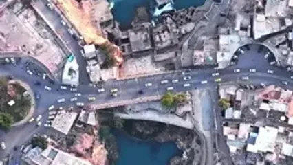 فیلم نمای هوایی شوشتر تاریخی