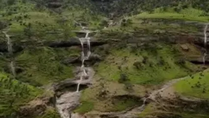 فیلم تصویر هوایی دژ محمدعلی خان در سردشت دزفول