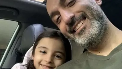 ژوله در کنسرت مهران مدیری در دبی از دخترش رونمایی کرد