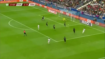 ویدیو: گل اول ارمنستان به پرتغال توسط اسپرتسیان
