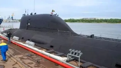 زیردریایی هسته‌ای روسیه به آب انداخته شد