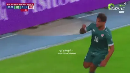 ویدیو: گل اول عراق به امارات توسط مهند علی