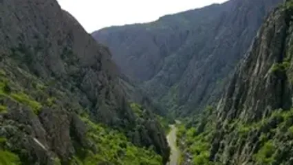 فیلم چشم‌اندازهای کوهستانی دربند دزلی سروآباد