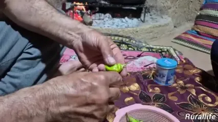 غذای روستایی در ایران؛ پخت استانبولی و کباب مرغ کامل