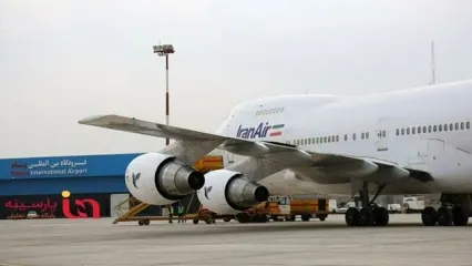 گردوخاک پروازهای قشم را مختل کرد