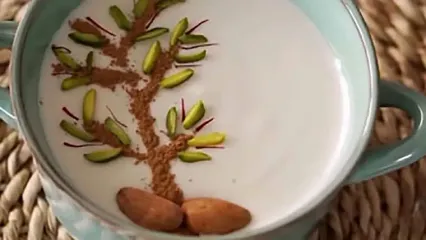 ساده ترین فرمول تهیه حریره بادام