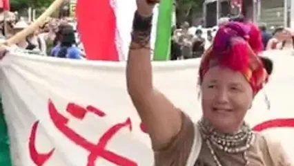 حضور فعالان ایرانی در بزرگ‌ترین راهپیمایی محیط‌زیستی جهان در برزیل