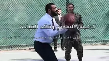 احمد الشرع و فرمانده سنتکام با هم مسابقه دادند!